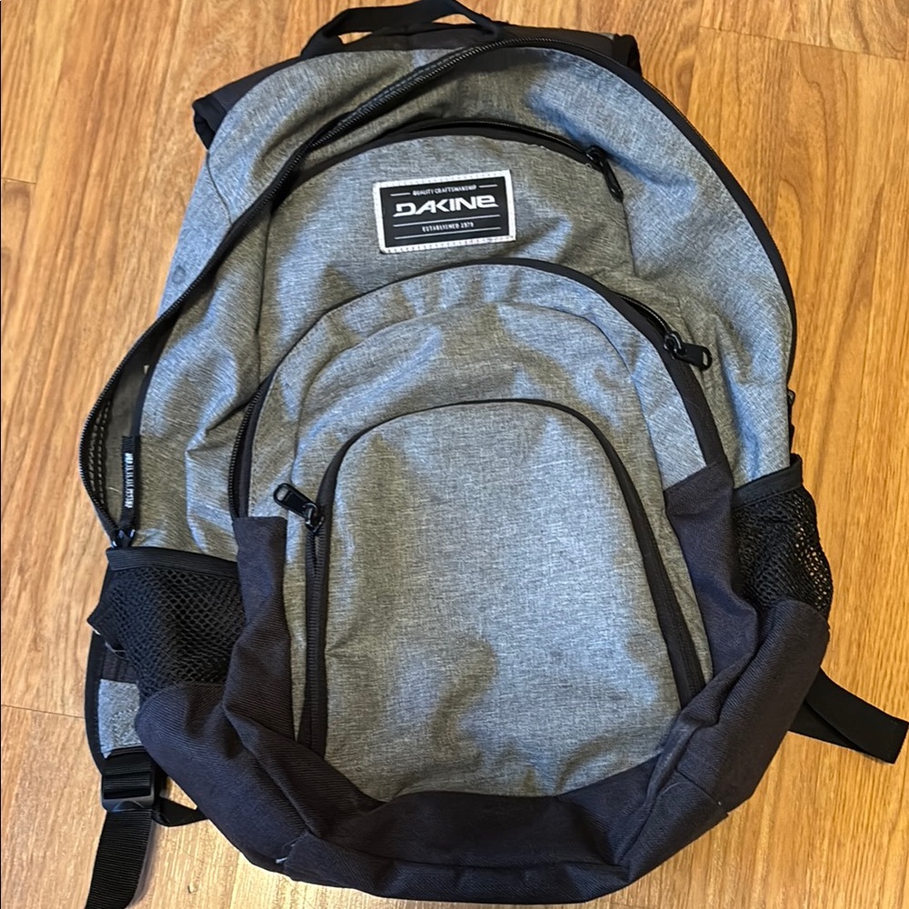 Dakine Two-Tone Gray and Black Backpack